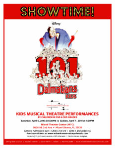 Kids Musical Theatre for grades 2 & 3 - 101 Dalmatians